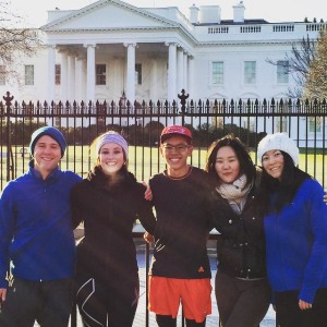 Running to the White House!